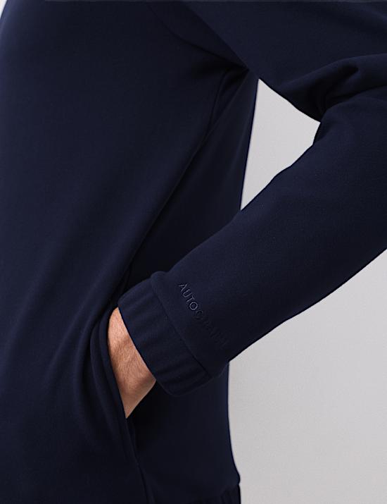 Luxury Fleece Half Zip Loungewear Top