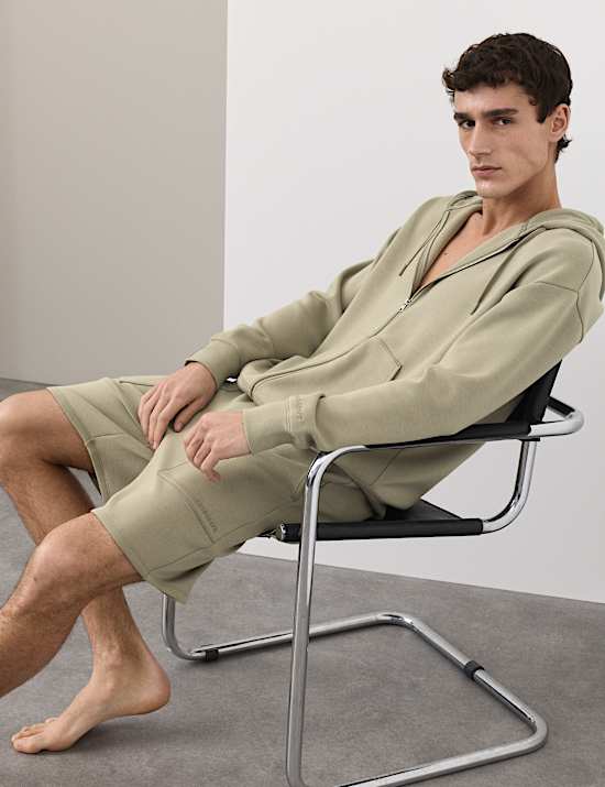 Schlafanzugshorts aus Modalmischgewebe