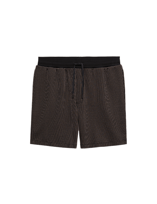 Cotton Rich Ribbed Pyjama Shorts