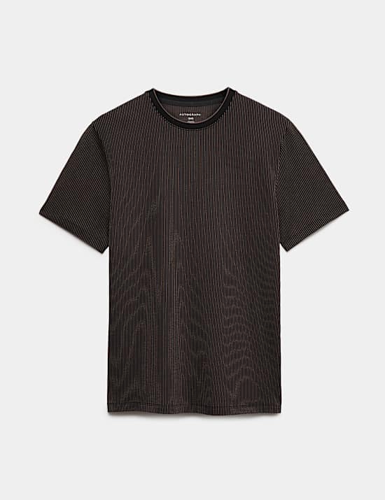 Supima Cotton Rich Ribbed T-Shirt