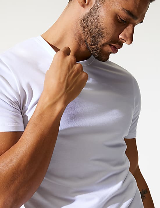 Supima&reg; Cotton Blend T-Shirt Vest