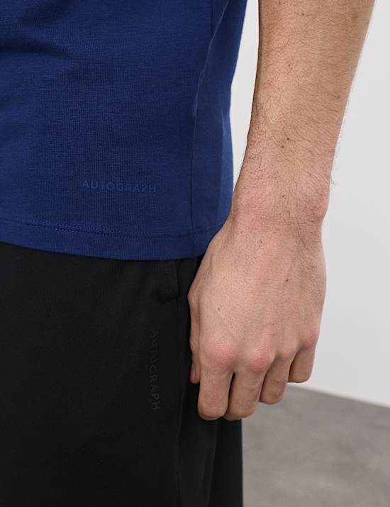 Premium Supima&reg; Cotton Blend T-Shirt Vest