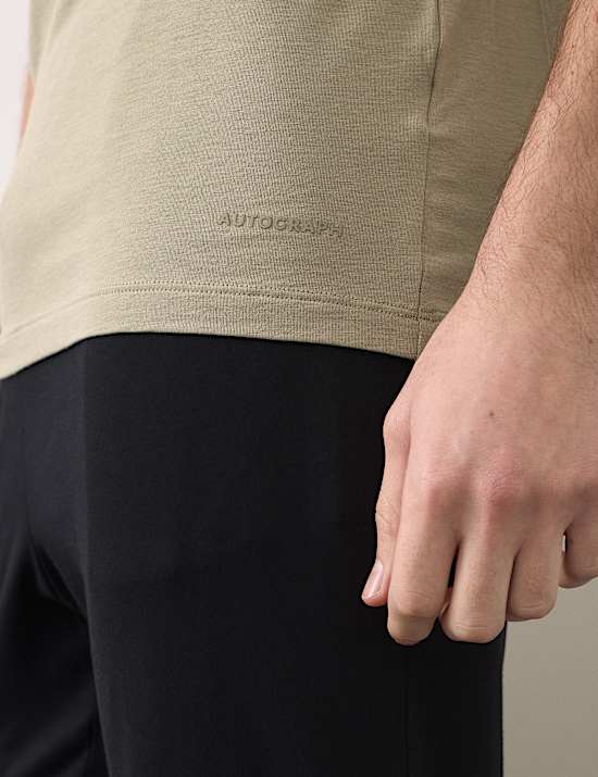 Premium Supima&reg; Cotton Blend T-Shirt Vest