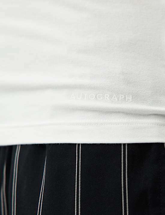 Débardeur en modal et coton Supima®