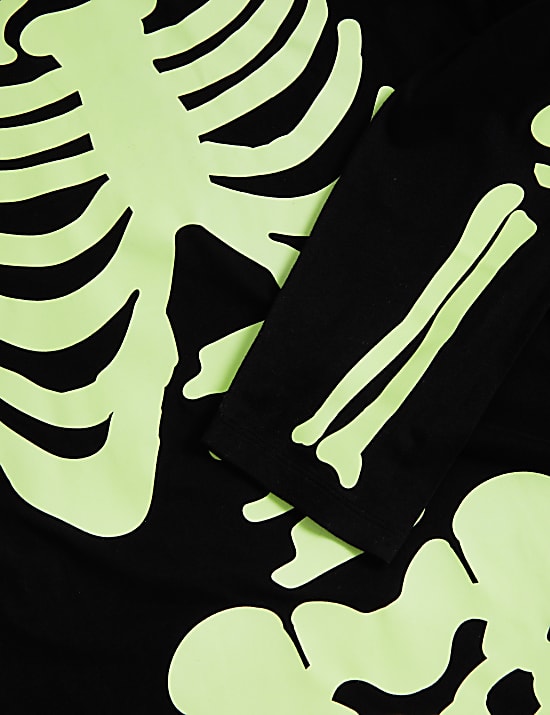 Pure Cotton Skeleton Pyjama Set