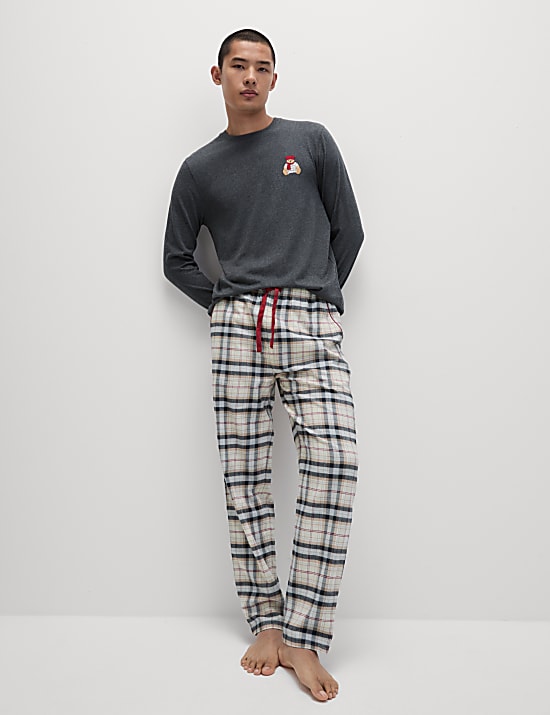 Marks and spencer gents pyjamas shop