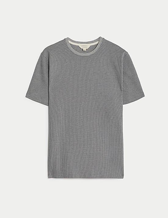 Pure Cotton Jersey Pyjama Top