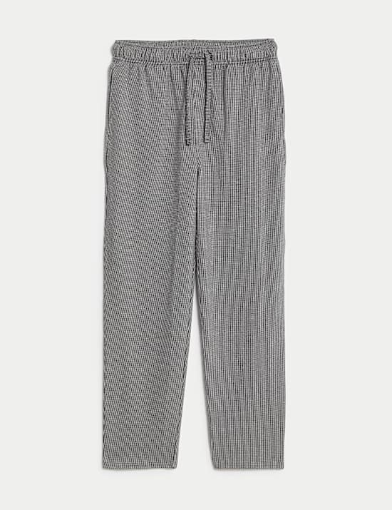 Pure Cotton Jersey Pyjama Bottoms