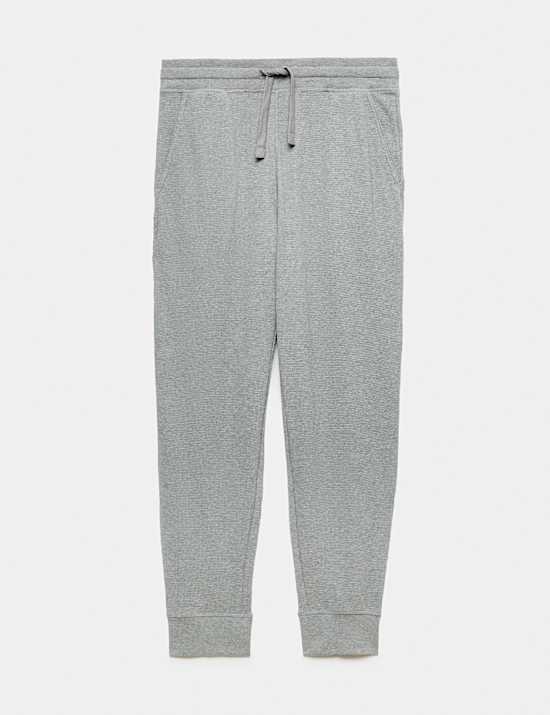 Pure Cotton Waffle Loungewear Bottoms