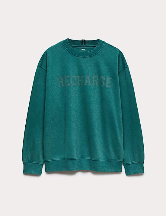 Cotton Rich Printed Pyjama Top