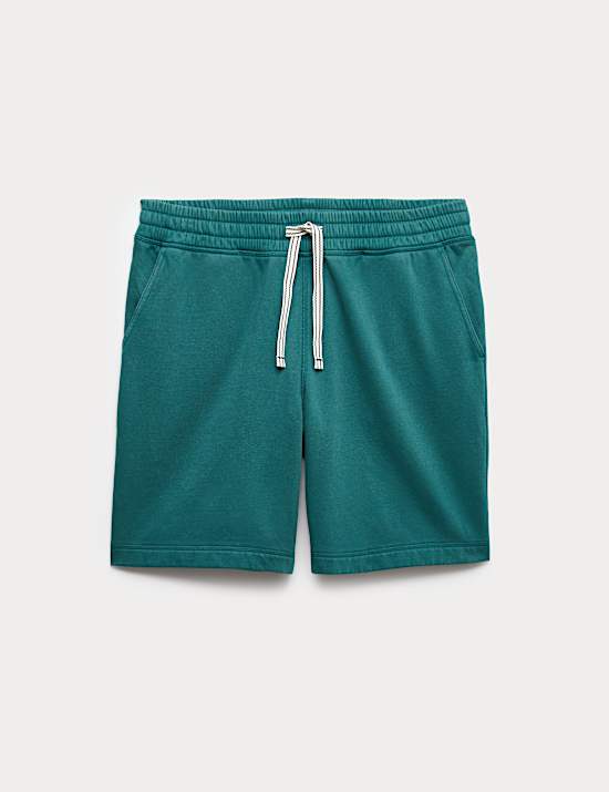 Cotton Rich Garment Wash Pyjama Shorts