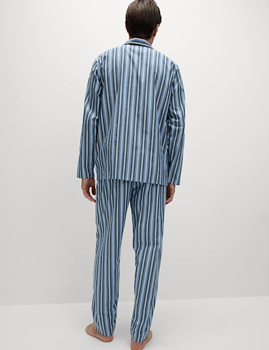 Pure Cotton Striped Pyjama Set