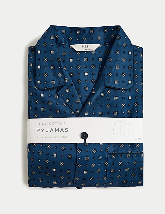 Pure Cotton Foulard Pyjama Set