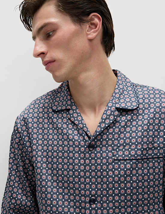 Pure Cotton Mosaic Pyjama Set