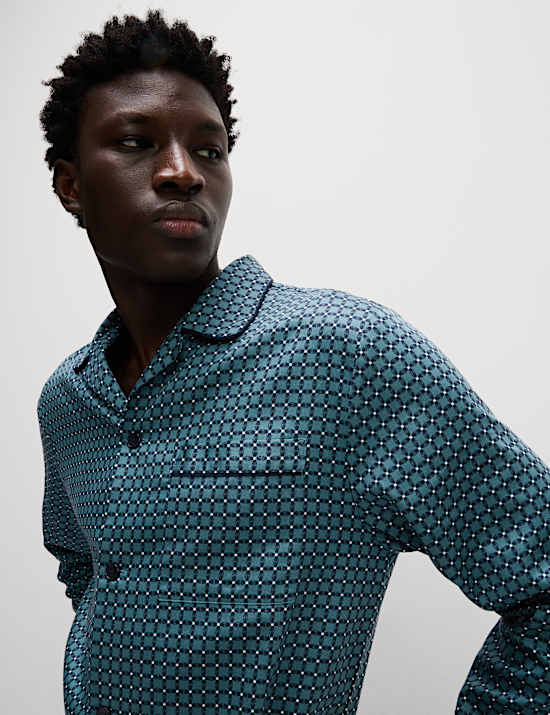 Pure Cotton Foulard Pyjama Set