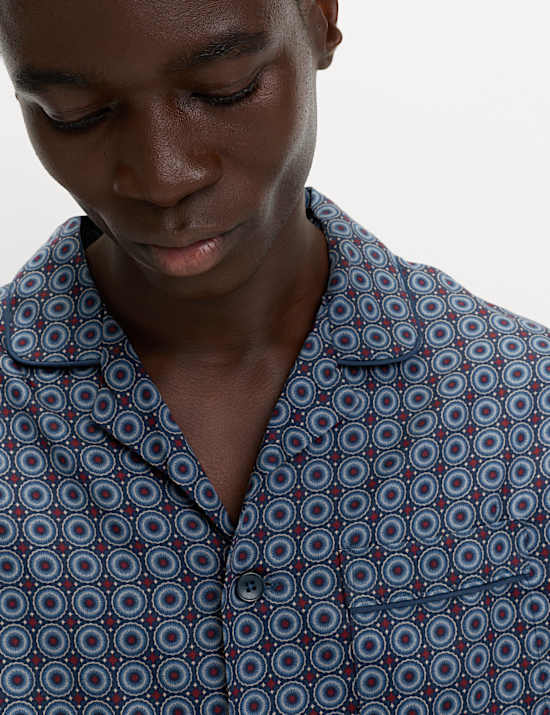 Pyjama 100 % coton à imprimé mosaïque