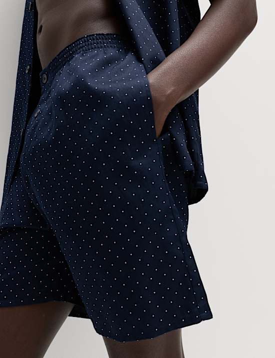 Pure Cotton Polka Dot Pyjama Set