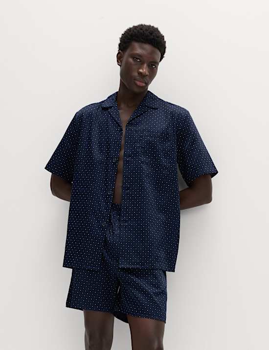Pure Cotton Polka Dot Pyjama Set