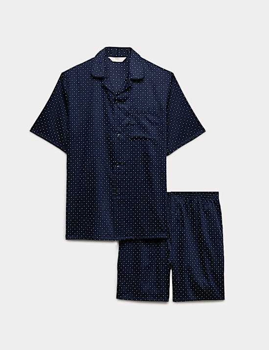 Pure Cotton Polka Dot Pyjama Set