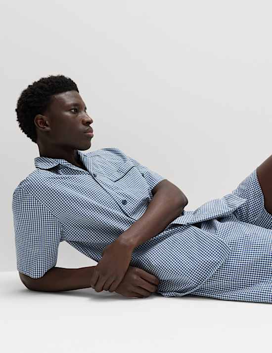 Pure Cotton Polka Dot Pyjama Set