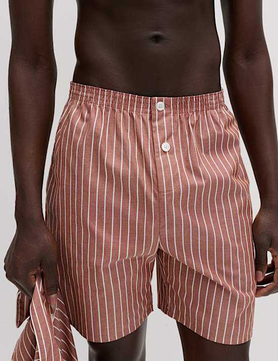 Pure Cotton Striped Pyjama Set