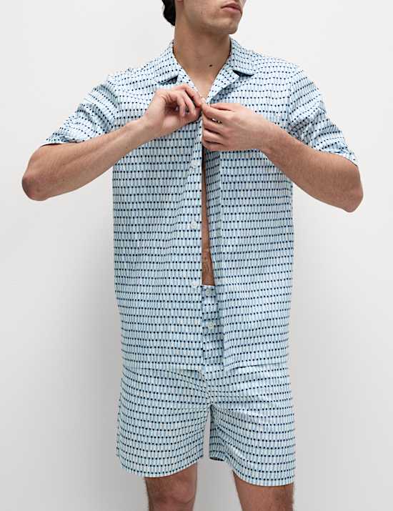 Pure Cotton Printed Pyjama Set