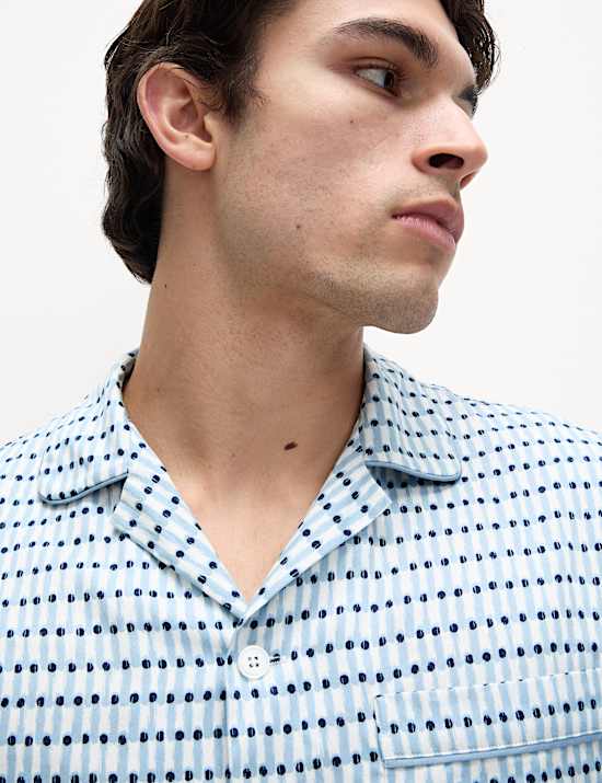 Pure Cotton Printed Pyjama Set