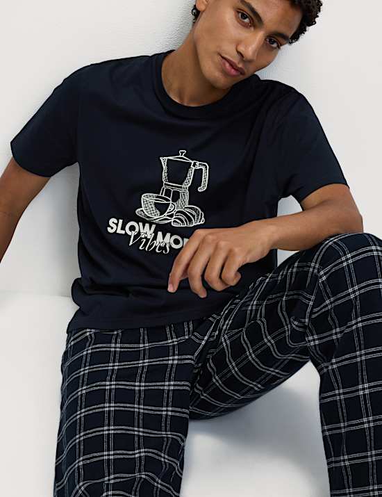 Pure Cotton Slow Morning Loungewear Top