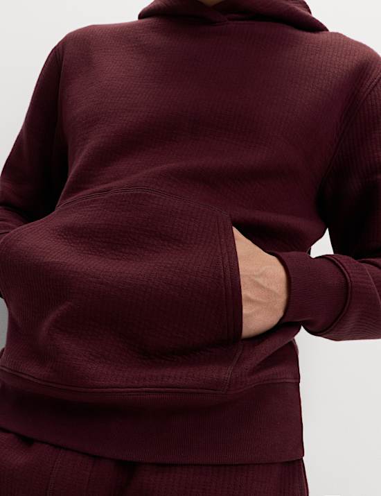 Cotton Rich Quilted Ribbed Joggers