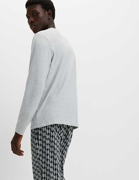 Pyjama 100 % coton à imprimé pingouin