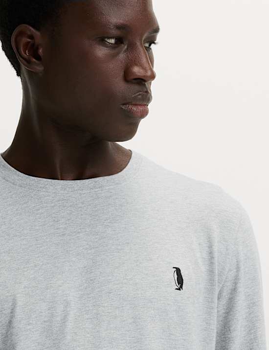 Pyjama 100 % coton à imprimé pingouin