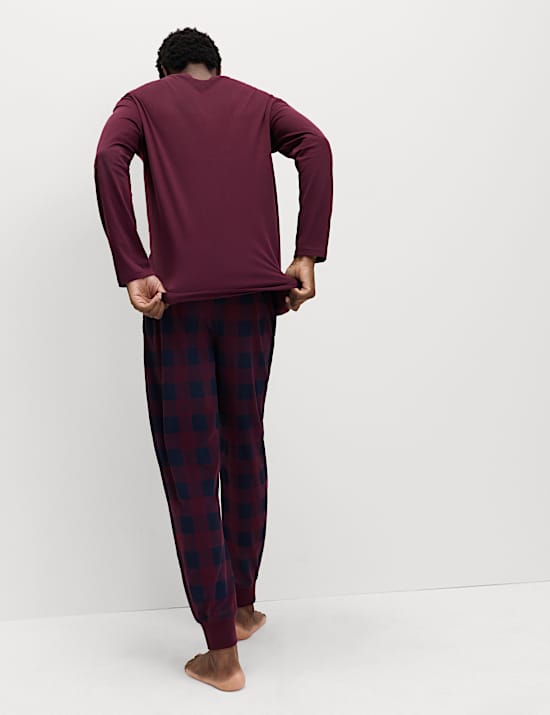 Pantalon de jogging pyjama de Noël 100 % coton