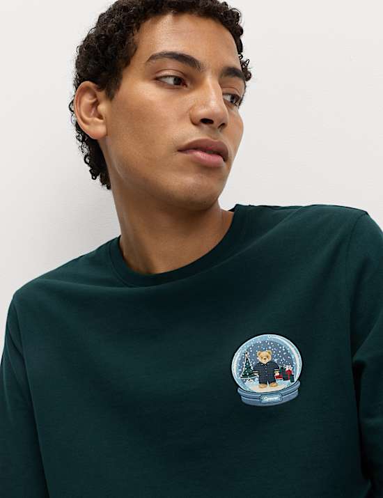 Pure Cotton Spencer Bear™ Pyjama Set