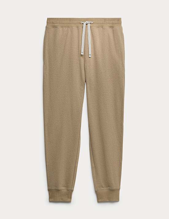 Regular Fit Cotton Rich Joggers