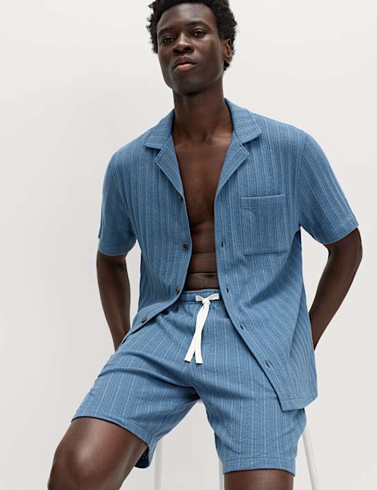 Cotton Rich Jersey Loungewear Shorts