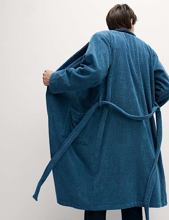 Robe de chambre 100 % coton éponge