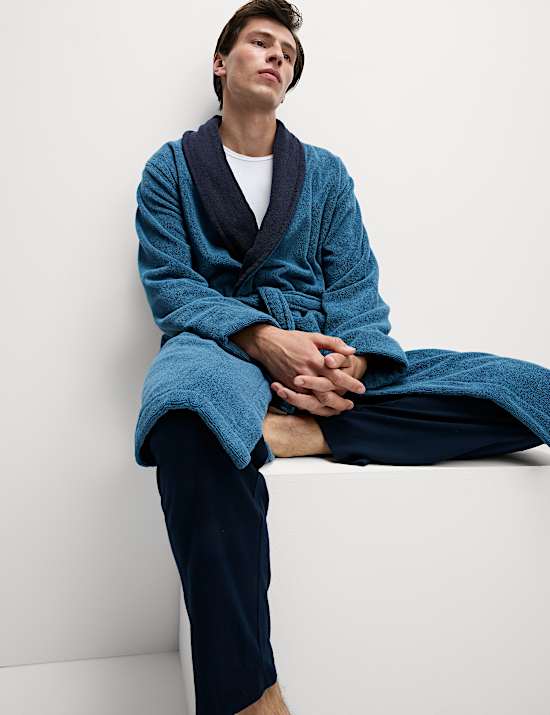 Robe de chambre 100 % coton éponge