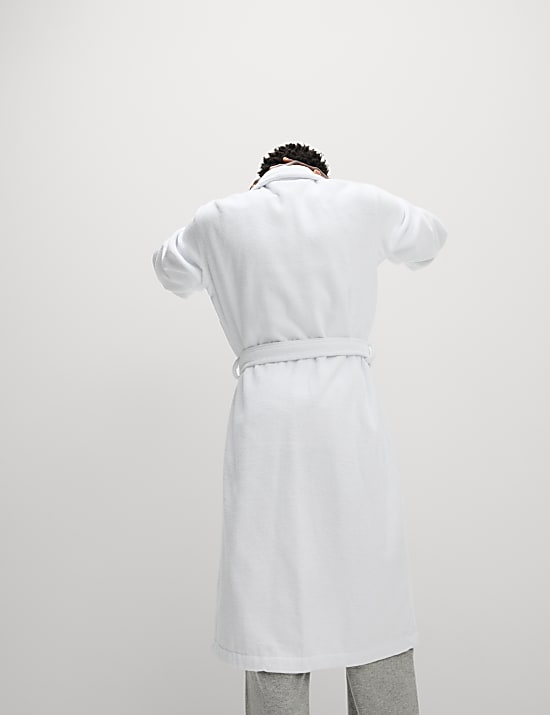 Pure Cotton Towelling Dressing Gown