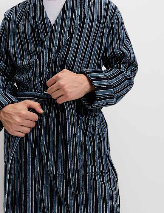 Pure Cotton Towelling Dressing Gown
