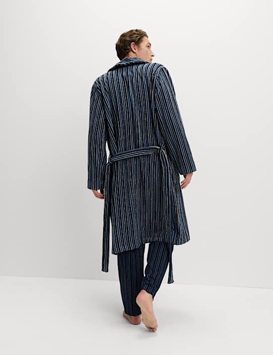 Pure Cotton Towelling Dressing Gown