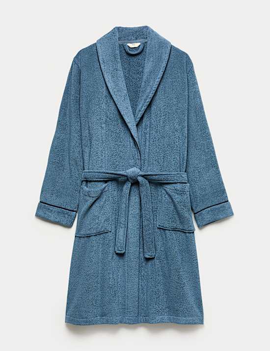 Pure Cotton Towelling Dressing Gown