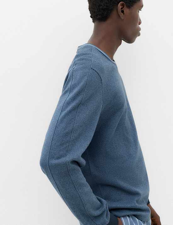 Top confortable textur&eacute; en coton
