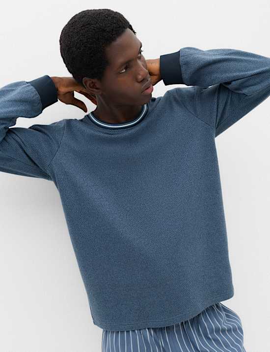 Top confortable textur&eacute; en coton