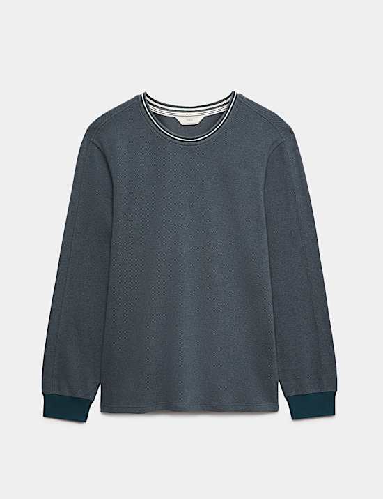 Top confortable textur&eacute; en coton