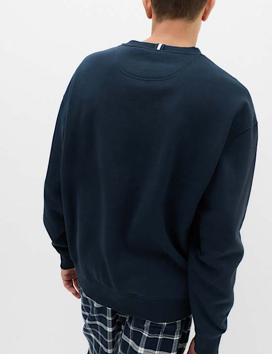 Cotton Rich Spencer Bear&trade; Loungewear Sweatshirt