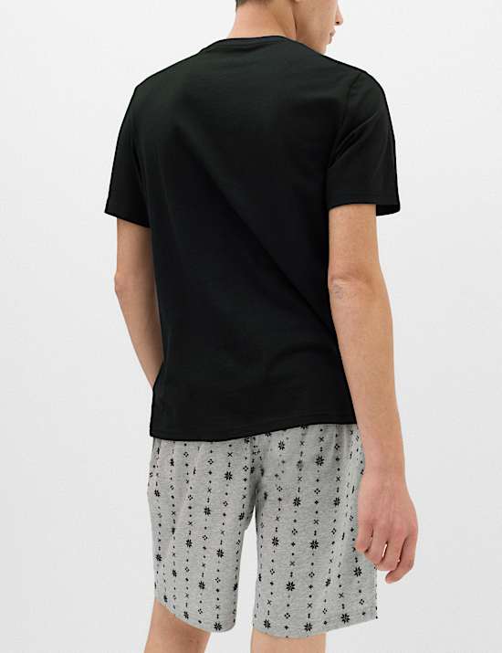 Pure Cotton Fair Isle Pyjama Set