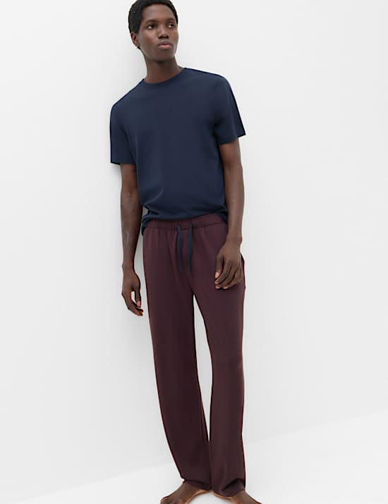 Herringbone Loungewear Bottoms