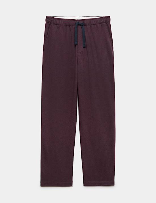 Herringbone Loungewear Bottoms