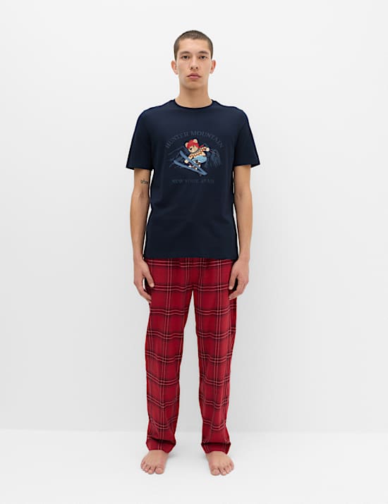 Pure Cotton Spencer Bear&trade; Graphic T-Shirt