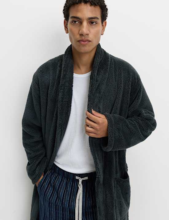 Robe de chambre en polaire ultra-douce